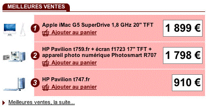 iMac G5 20 pouce : N°1