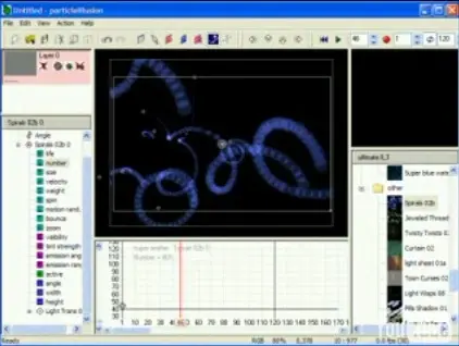 Particle Illusion 3.0, des particules autonomes