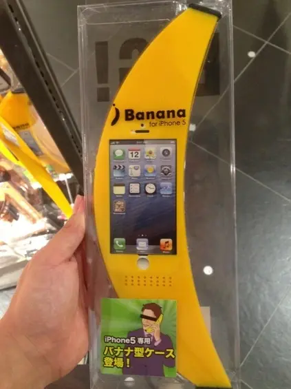 Insolite : transformez votre iPhone 5 en téléphone banane