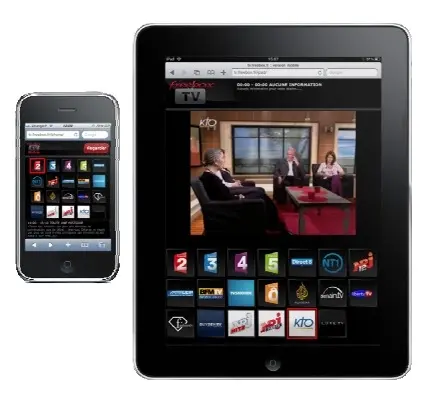 La TV Free sur iPhone, iPod touch et iPad