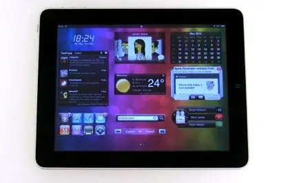 Un Dashboard pour iPad et iPhone jailbreakés