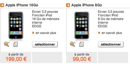 Orange : la promo sur l'iPhone V1 dévoilée