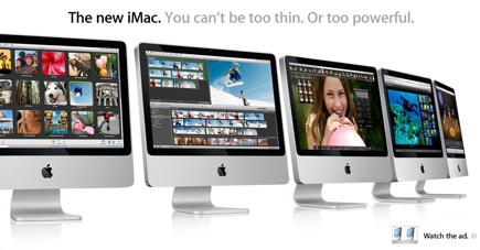 Apple a changé le slogan de ses iMac