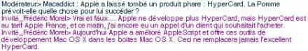 Chat Apple sur 01NEt !