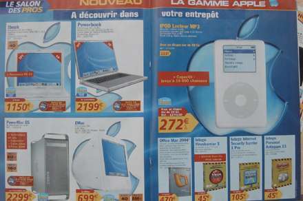 Metro séduit par le Mac ?