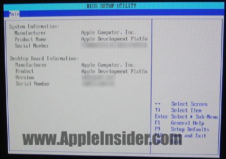 Mac OS X86 : précisions