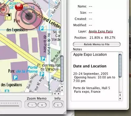 MapMemo prêt pour AppleExpo