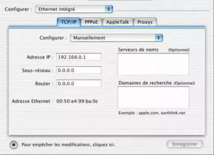 Partager sa connection 56K entre 2 Mac !