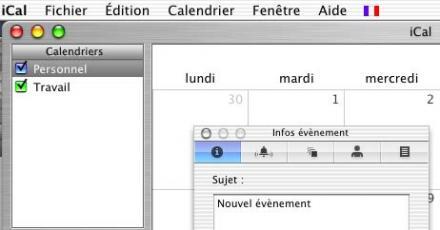 iCal pas Calé en Français