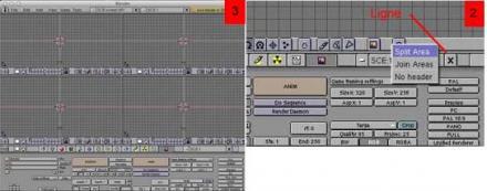 Blender, organisation de l'espace de travail !