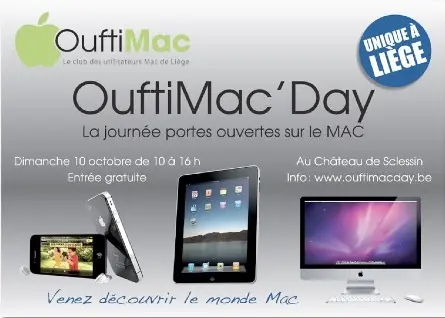 Liège : Portes ouvertes sur le Mac le 10 octobre