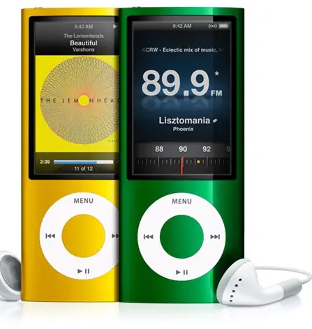 L'iPod nano 5G, le couteau suisse numérique