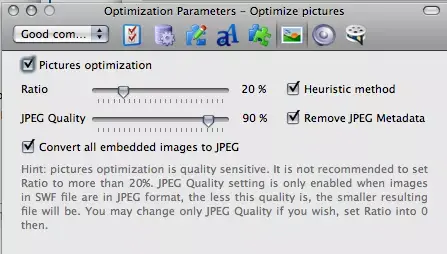 Flash Optimizer, le 'régime minceur' pour vos SWF