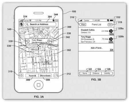 Friend Locator – Le Foursquare d'Apple a son brevet