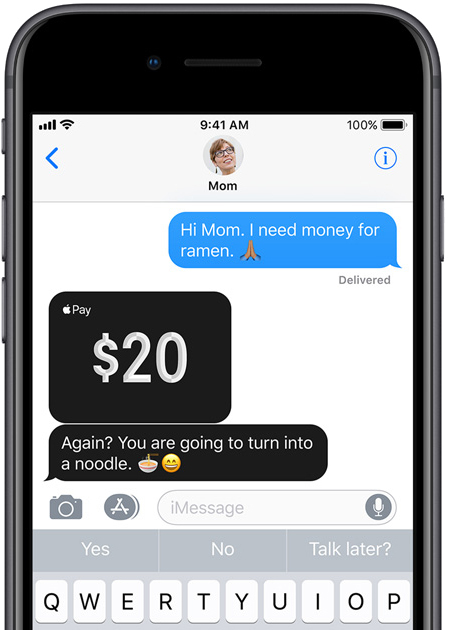 Apple Pay Cash arrivera un peu plus tard sur iOS 11...