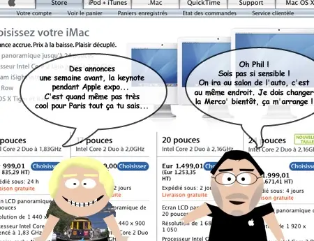 Steve & Phil : Annonces aujourd'hui