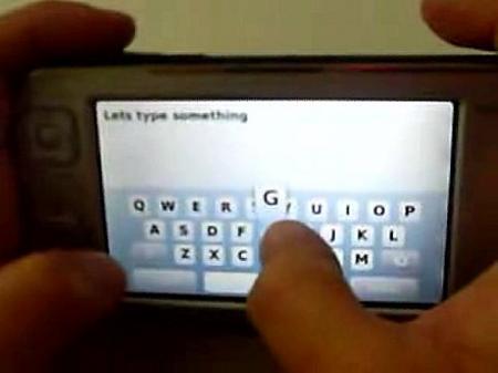 Le clavier de l'iPhone copié sur Nokia