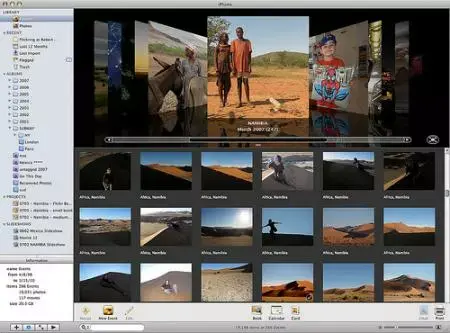 iPhoto imaginé par un graphiste