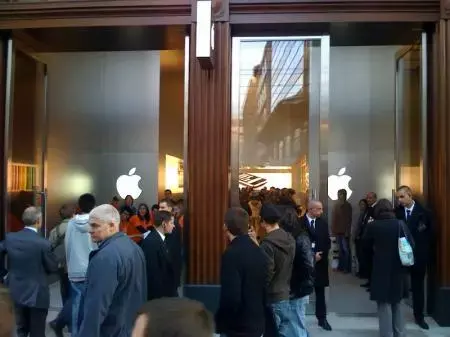 AppleStore de Genève : c'est le rush !