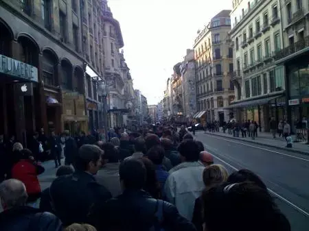 AppleStore de Genève : c'est le rush !