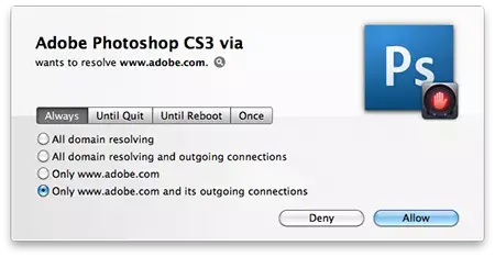 Hands Off! cohabite mal avec Mac OS X 10.6.8