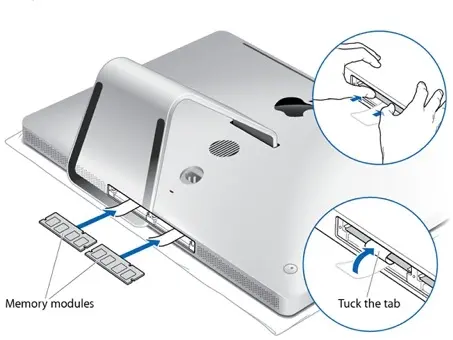 iMac fin 2009 : comment changer la RAM