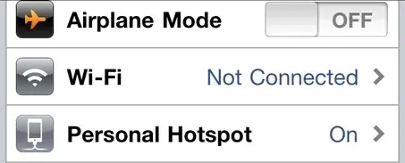 Le hot spot iPhone Verizon en images, pour tous en mars ?