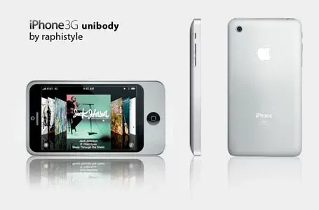 Concept (suite) : l'iPhone Unibody