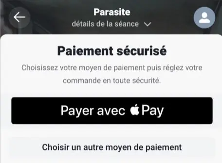 Les billets de cinéma Pathé/Gaumont désormais dans Wallet