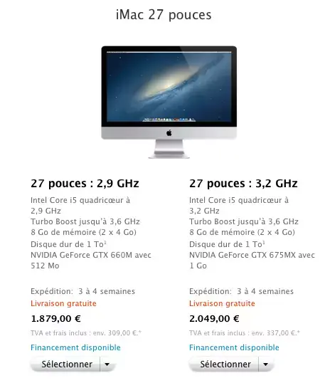 iMac : les délais s'allongent... sur les 27"