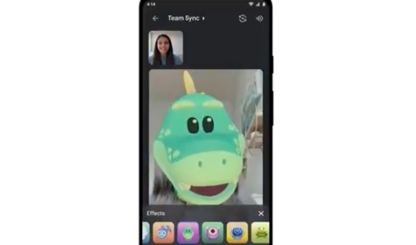 De nouveaux filtres et masques en AR pour Google Meet