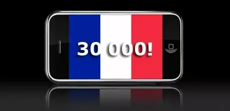 Fr : 30 000 iPhone en 5 jours