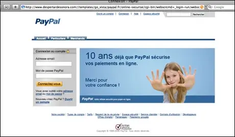 La fonction anti-phishing de Safari perfectible