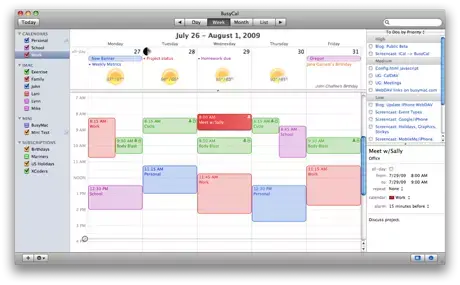 BusyCal, iCal, en mieux