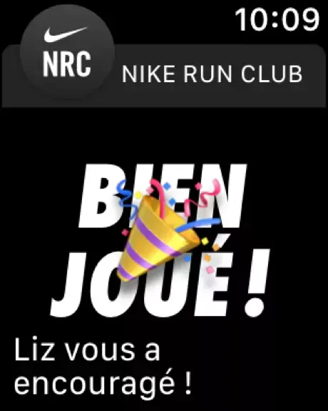 Des challenges personnalisés sur Nike Run Club