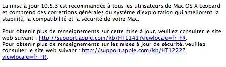 Mac Os X 10.5.3 disponible !