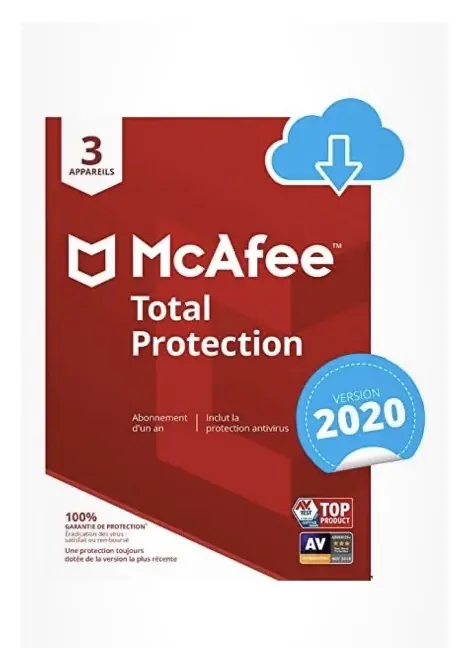 -75% de réduction sur la suite McAfee (6 à 13€)