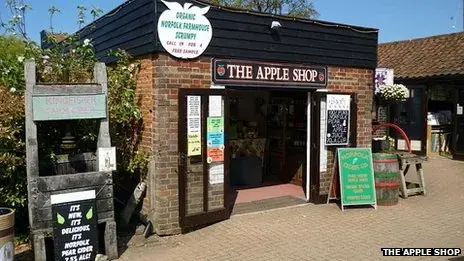 Insolite : un primeur anglais obligé de changer le nom de son "Apple Shop"