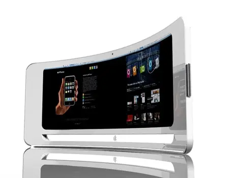 Concept : l'iMac iView, tout en courbes