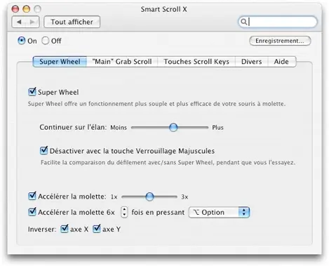 Smart Scroll X apprivoise Léopard