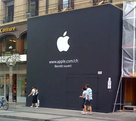 Applestore de Genève: confirmation en photo 