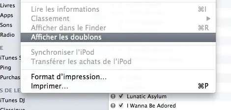 Astuce :  afficher les doublons exacts de vos musiques iTunes.