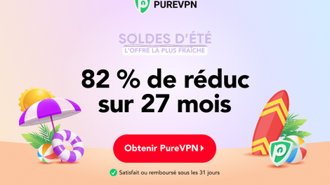 VPN pour Mac : soldes d’été -82 % sur PureVPN (+ 10% de réduction avec ce code promo)