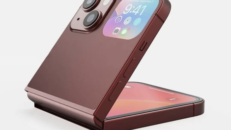 Que pensez-vous de cet iPhone pliable rouge (pour bien commencer le weekend) ?