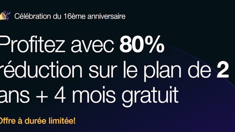 Vite ! PureVPN à -80% avec 4 mois gratuits pour fêter son 16e anniversaire !