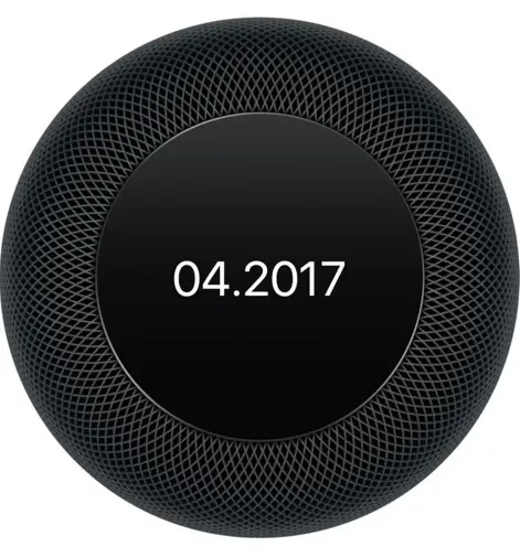 L'image du jour : le HomePod en France pour avril (de l'année dernière) ?