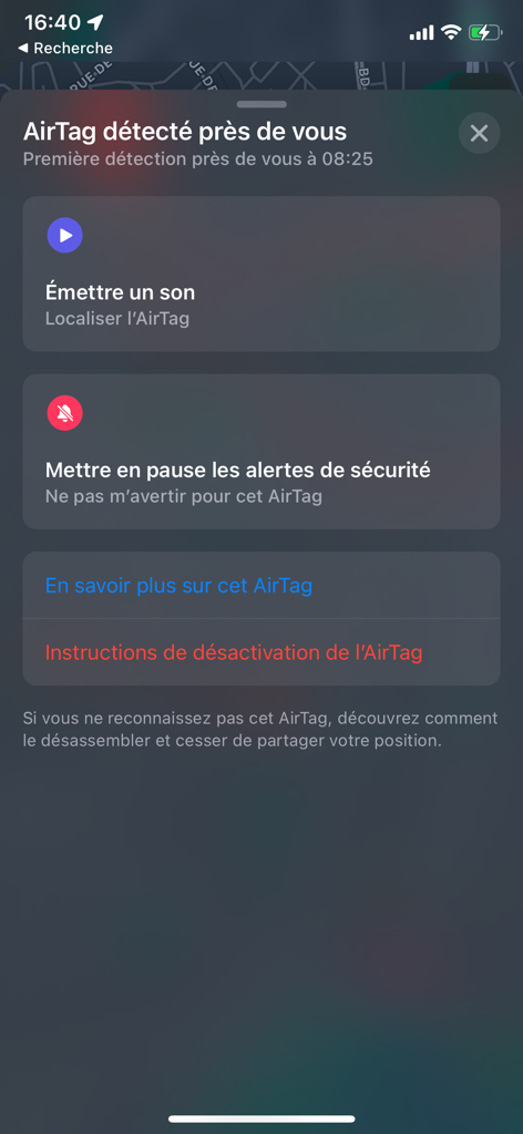 En installant iOS15, il "perd" ses AirTags et son vélo [bug]