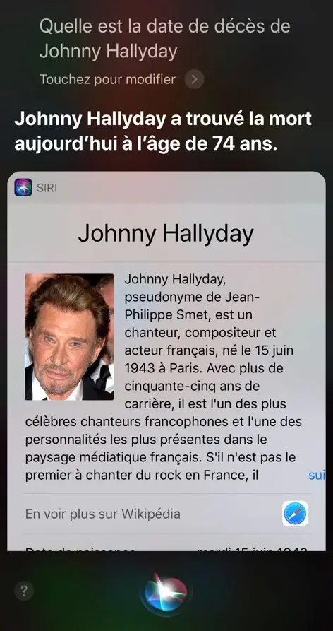 En images : le sosie de Cook, l'iPhone X à 1800€, Siri donne Johnny décédé, Harry Potter en 4k...