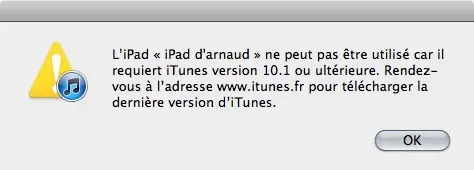 iTunes 10.1 en approche ?