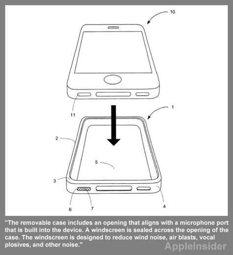 Une protection anti-bruit en brevet pour iPhone chez Apple